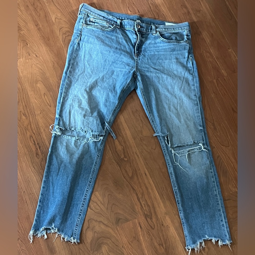 Rag and bone Dre Capri jeans